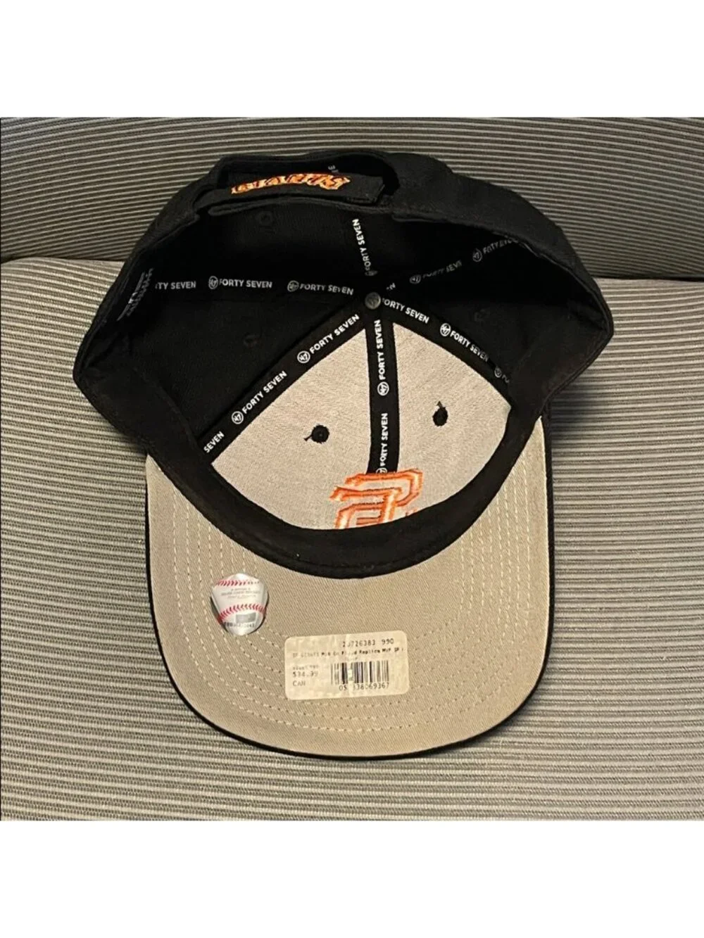 NWT '47 San Francisco Giant Adjustable Baseball Hat